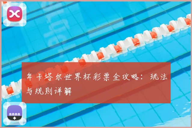 年卡塔尔世界杯彩票全攻略：玩法与规则详解